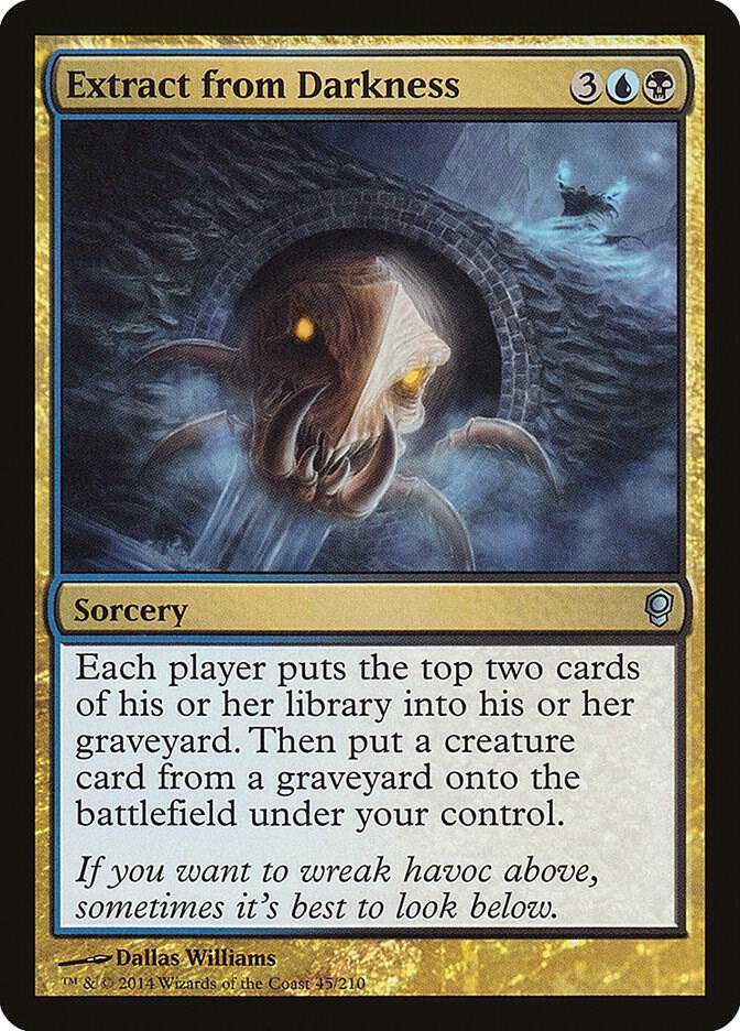 Extract from Darkness 45/210 (Conspiracy)  - Foil