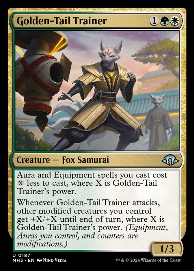 Golden-Tail Trainer 187 (Modern Horizons 3) 