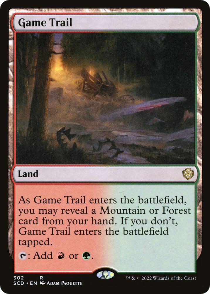 Game Trail 302/352 (Starter Commander Decks) 
