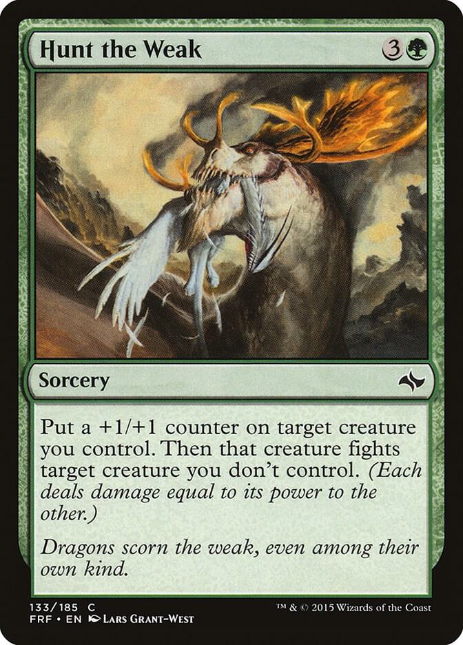 Hunt the Weak 133/185 (Fate Reforged) 