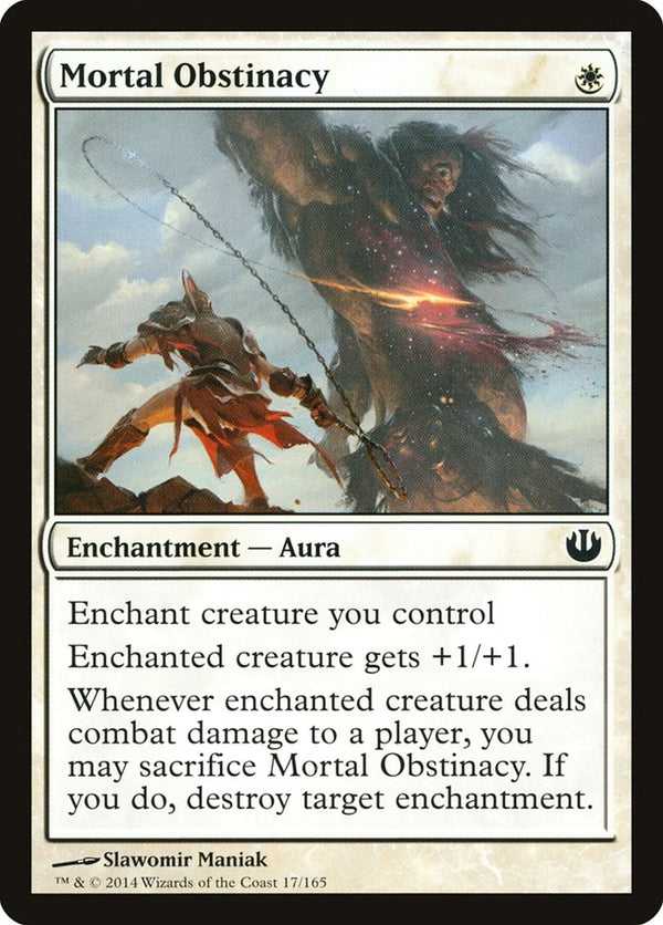 Mortal Obstinacy 17/165 (Journey Into Nyx) 