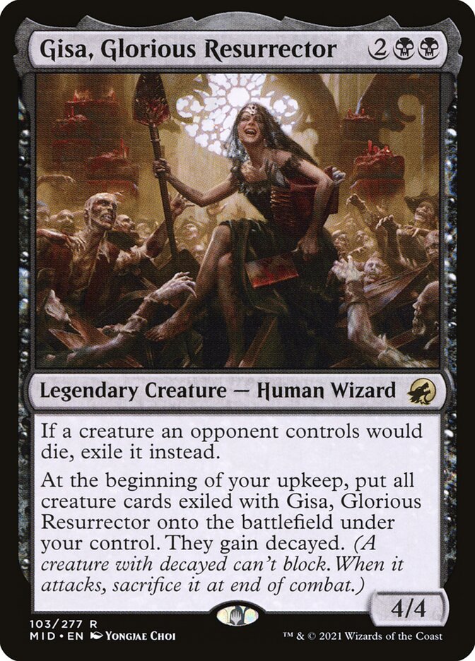 Gisa Glorious Resurrector 103 (Innistrad: Midnight Hunt) 