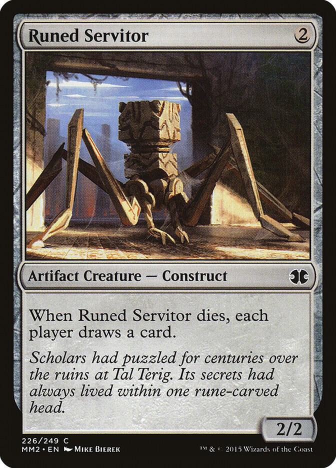 Runed Servitor 226/249 (Modern Masters 2015) 