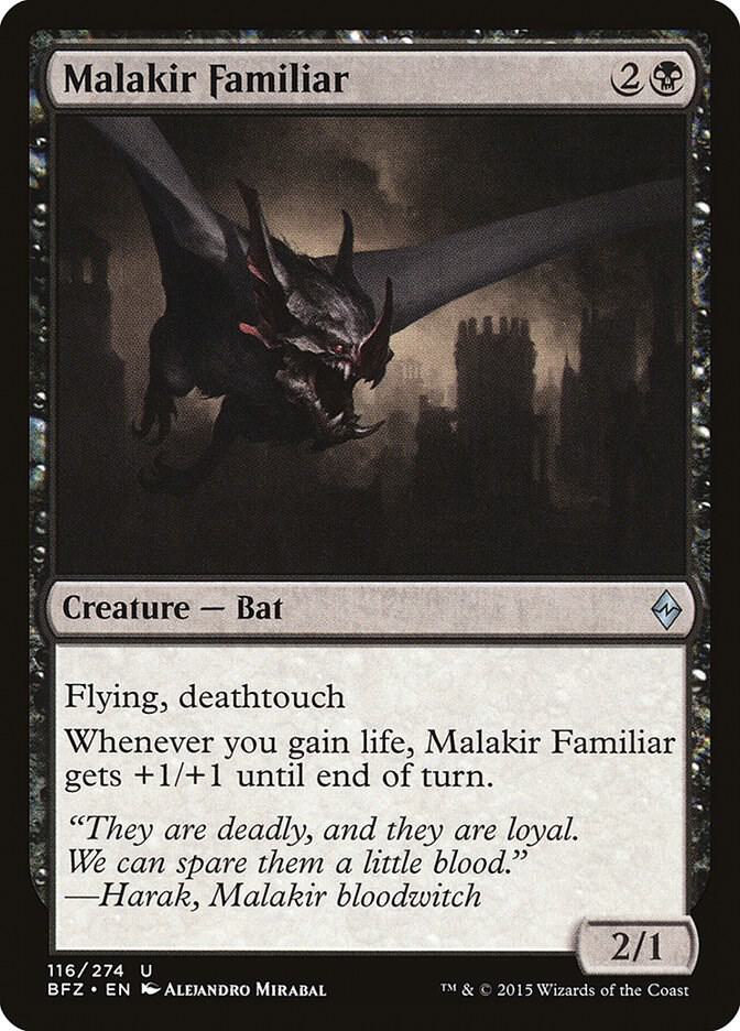 Malakir Familiar 116/274 (Battle for Zendikar) 