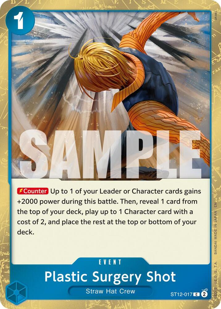 Plastic Surgery Shot ST12-017 (Premium Booster -The Best- Vol. 2)  - Pirate Foil