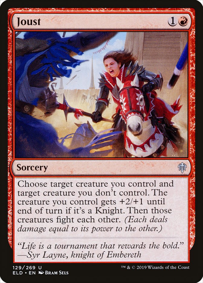 Joust 129/269 (Throne of Eldraine) 