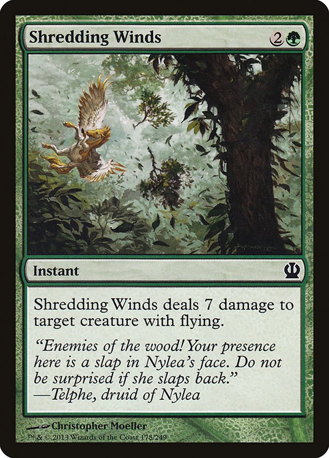 Shredding Winds 178/249 (Theros) 