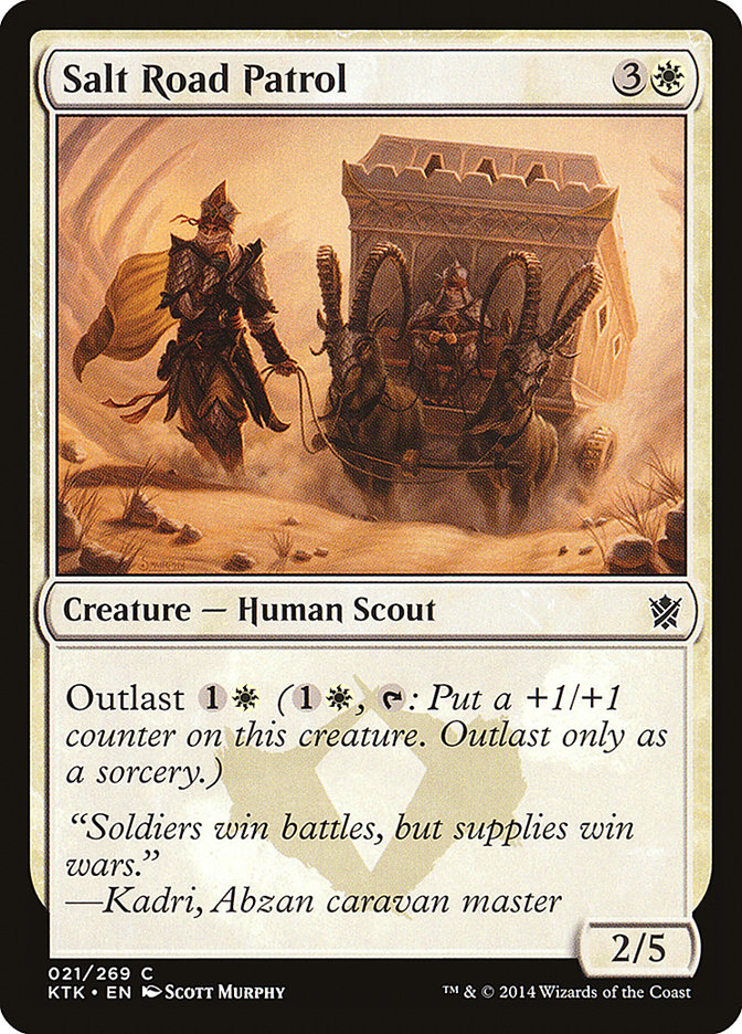 Salt Road Patrol 21/269 (Khans of Tarkir) 