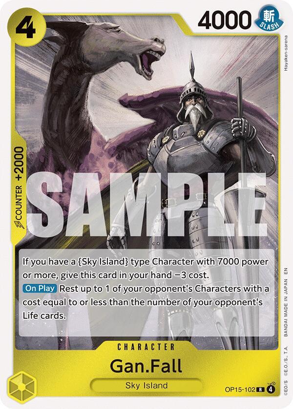 Gan.Fall OP15-102 (Adventure on Kami's Island)  - Foil