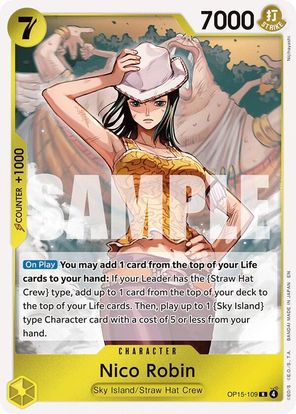 Nico Robin OP15-109 (Adventure on Kami's Island)  - Foil