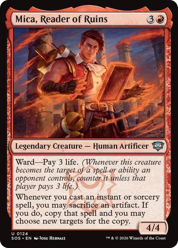 Mica, Reader of Ruins 124 (Secrets of Strixhaven) 