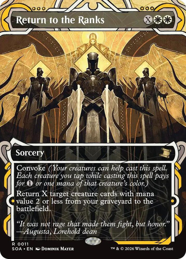 Return to the Ranks 11 (Secrets of Strixhaven: Mystical Archive) 