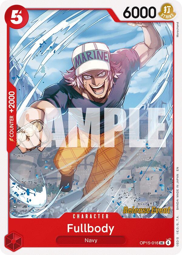 Fullbody OP15-016 (Adventure on Kami's Island Release Event Cards) 