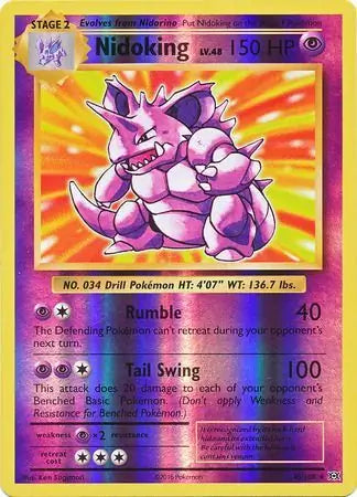 Nidoking 45/108 (XY - Evolutions)  - Reverse Holofoil