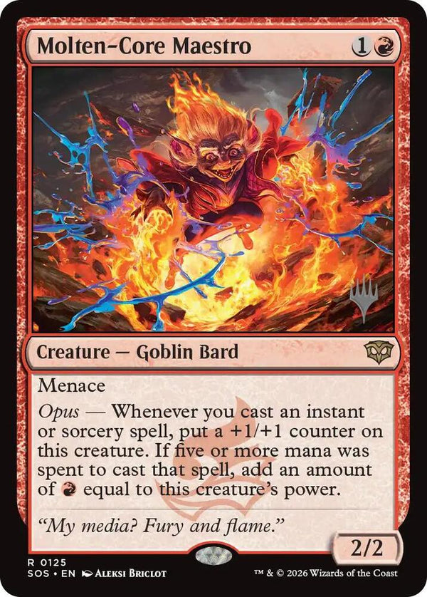 Molten Core Maestro 125 (Promo Pack: Secrets of Strixhaven) 