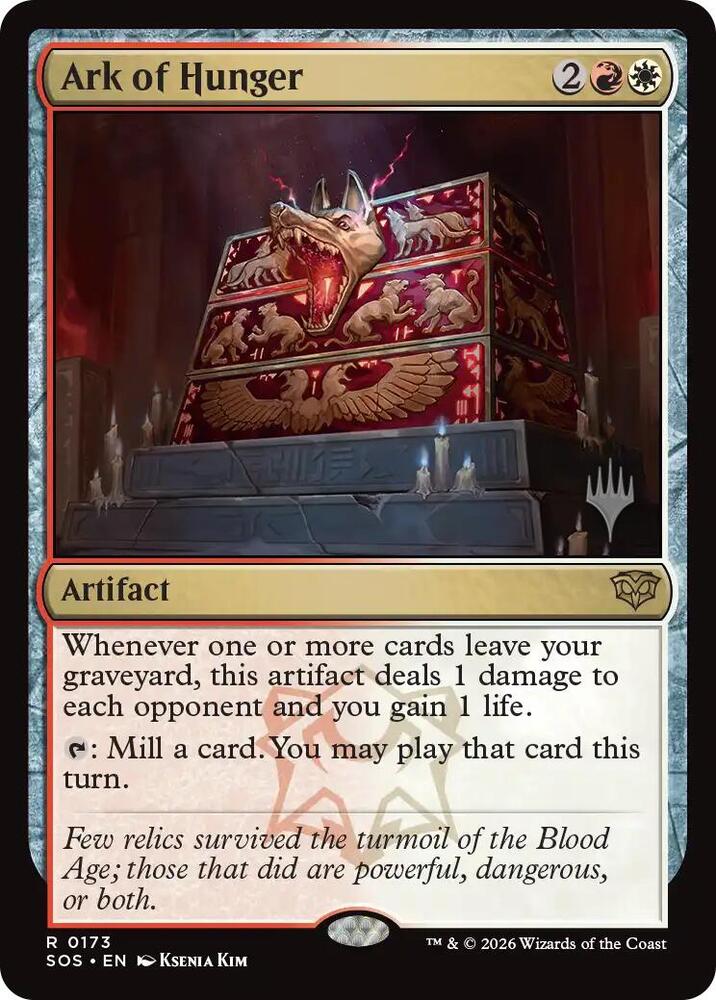 Ark of Hunger 173 (Promo Pack: Secrets of Strixhaven) 
