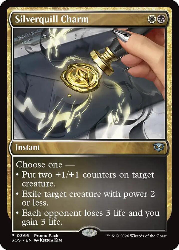 Silverquill Charm 365 (Promo Pack: Secrets of Strixhaven) 