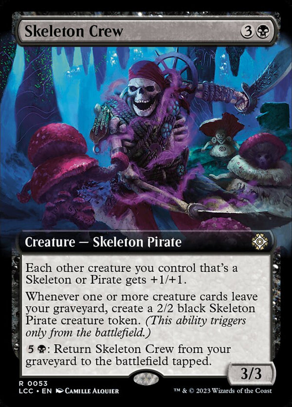 Skeleton Crew 53/370 (Commander: The Lost Caverns of Ixalan)  - Extended Art