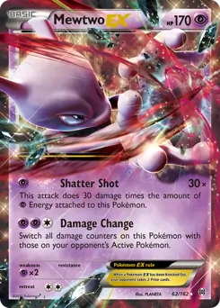 Mewtwo EX 62/162 (XY - BREAKthrough)  - Holofoil