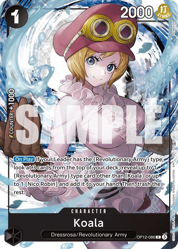 Koala (Welcome Pack 2026 Vol.1) OP12-086 (One Piece Promotion Cards) 
