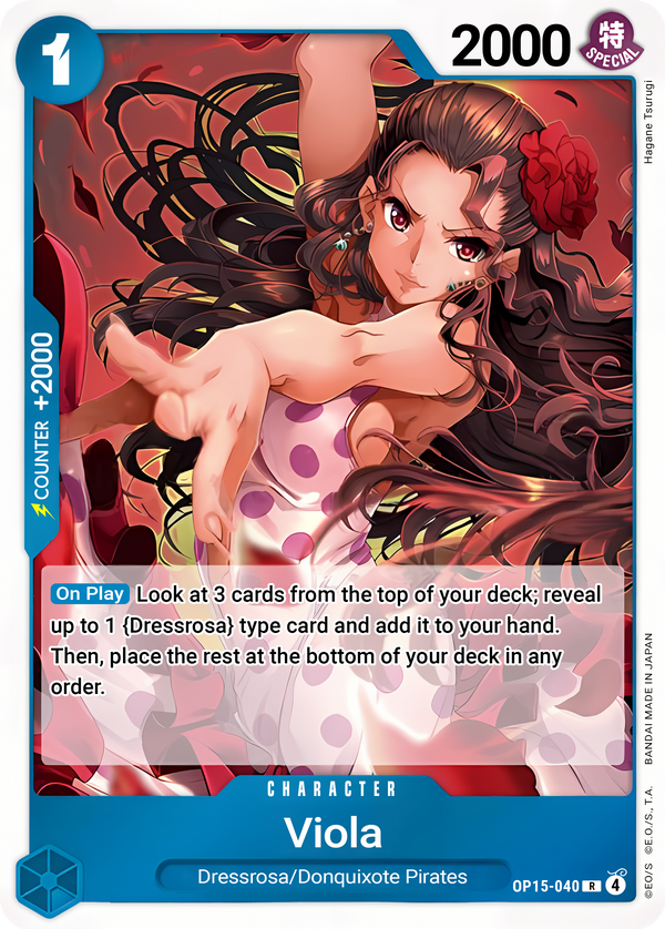 Viola OP15-040 (Adventure on Kami's Island)  - Foil