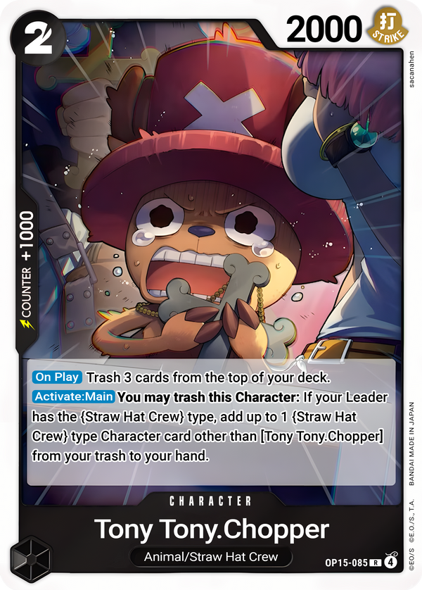Tony Tony.Chopper OP15-085 (Adventure on Kami's Island)  - Foil