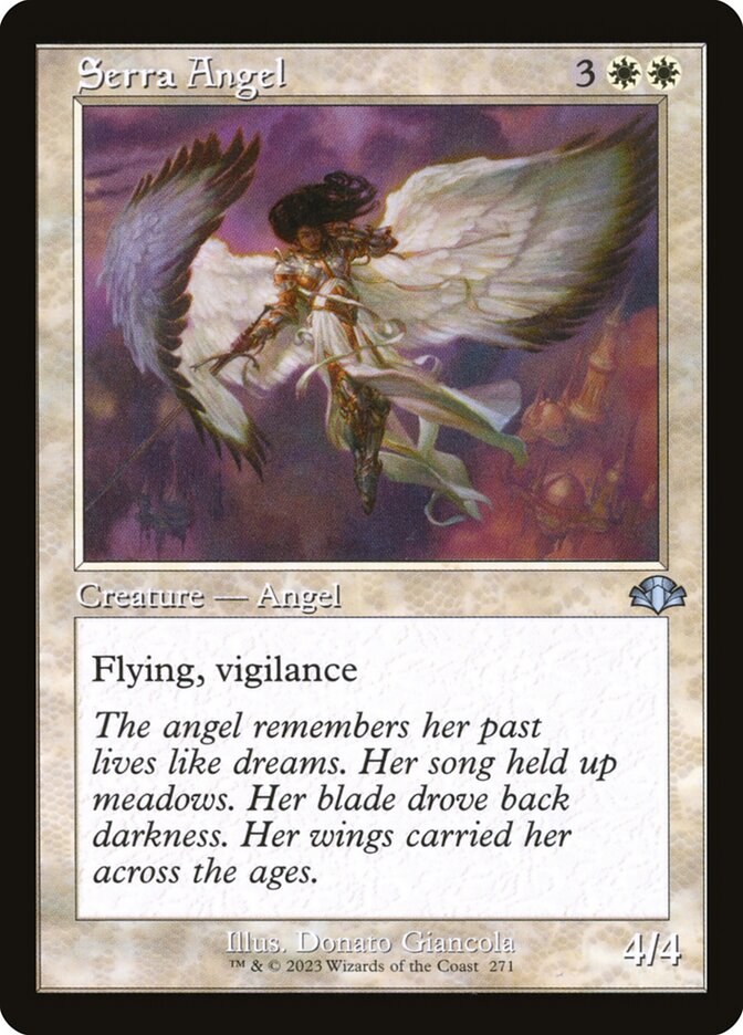 Serra Angel 271 (Dominaria Remastered)  - Retro