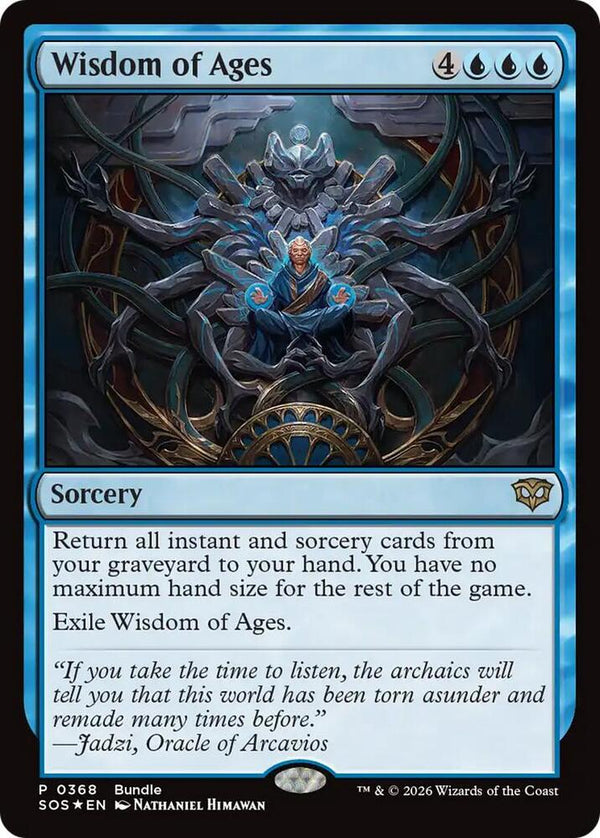 Wisdom of Ages SOS Bundle 368 (Unique and Miscellaneous Promos)  - Foil