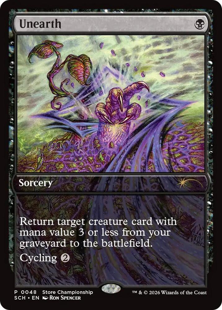 Unearth 48 (Game Day & Store Championship Promos)  - Full Art