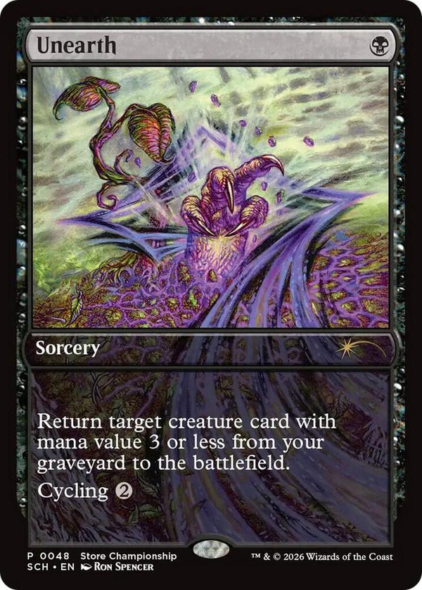 Unearth 48 (Game Day & Store Championship Promos)  - Full Art