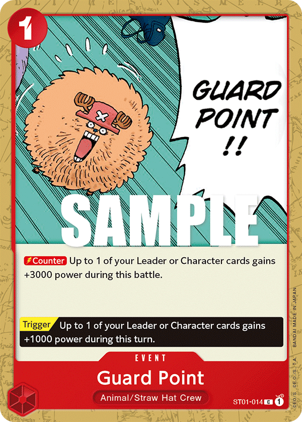 Guard Point ST01-014 (Starter Deck 1: Straw Hat Crew) 