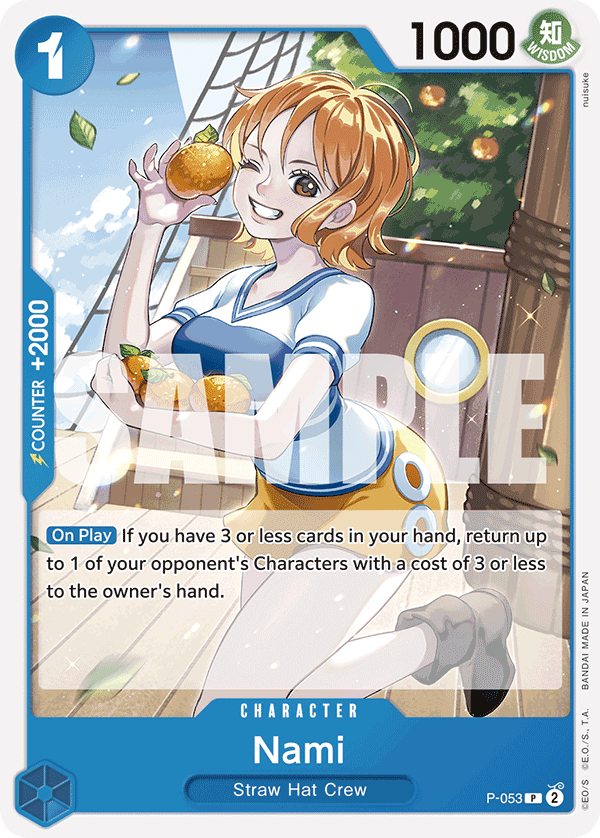 Nami P-053 (Learn Together Deck Set) 