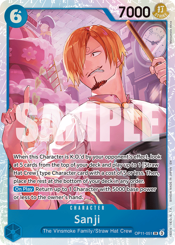 Sanji OP11-051 (Learn Together Deck Set) 