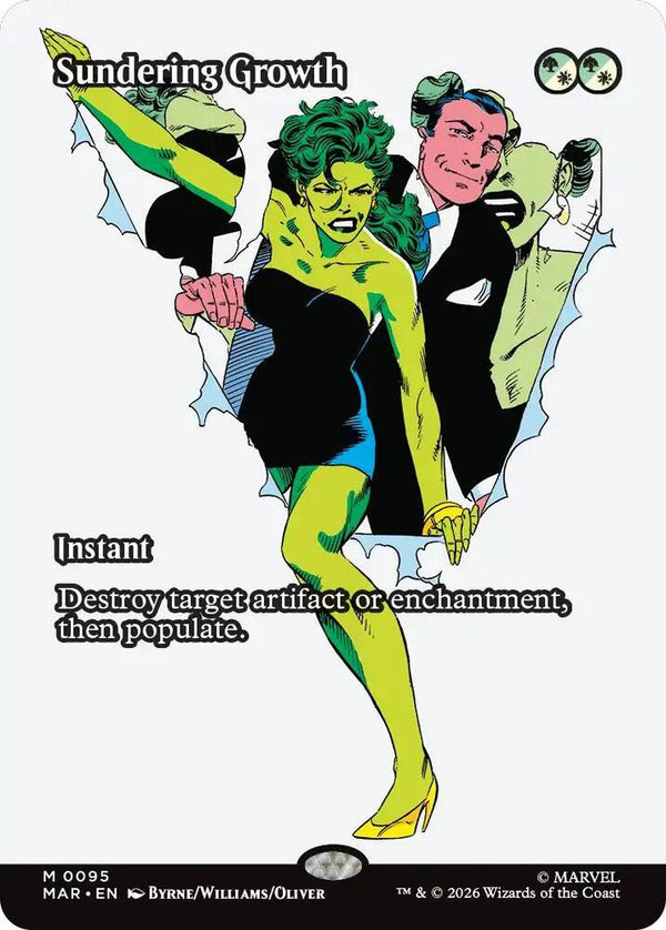 Sundering Growth 95 (Marvel Universe Eternal-Legal)  - Borderless