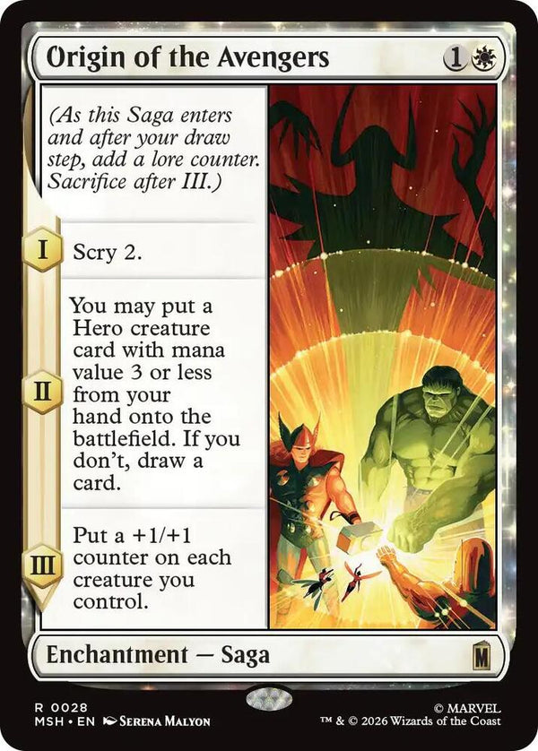 Origin of the Avengers 28 (Marvel Super Heroes) 