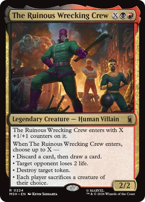 The Ruinous Wrecking Crew 224 (Marvel Super Heroes) 