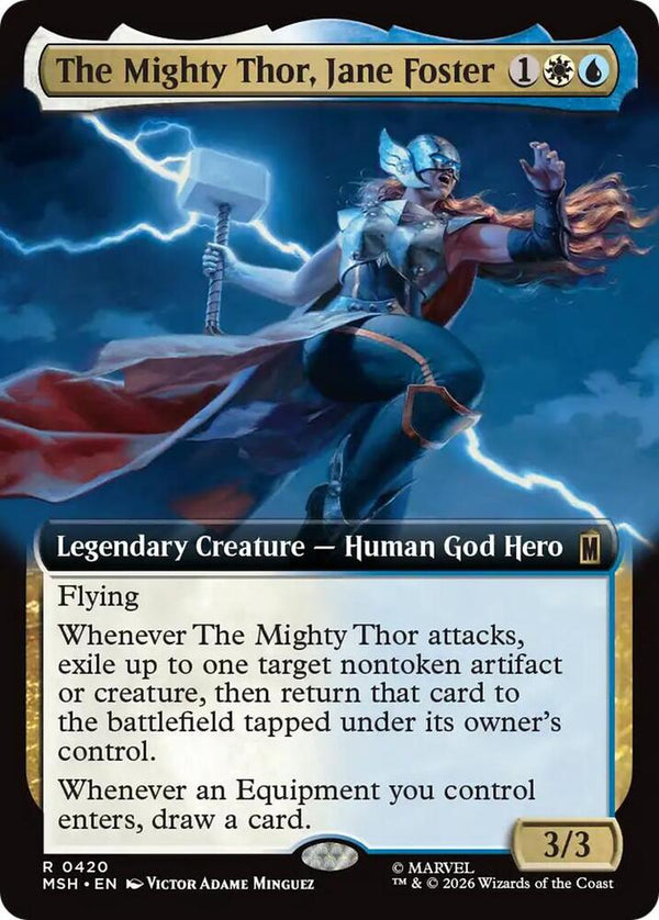 The Mighty Thor, Jane Foster 420 (Marvel Super Heroes)  - Extended Art 