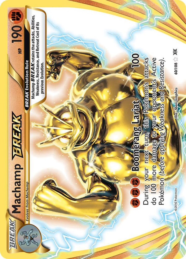 Machamp BREAK 60/108 (XY - Evolutions)  - Holofoil