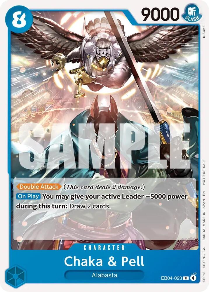 Chaka & Pell (Tournament Pack 2026 Vol.3) EB04-023 (One Piece Promotion Cards) 