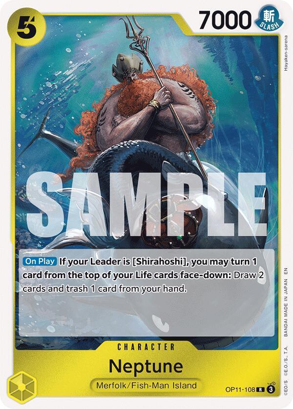 Neptune OP11-108 (A Fist of Divine Speed)  - Foil