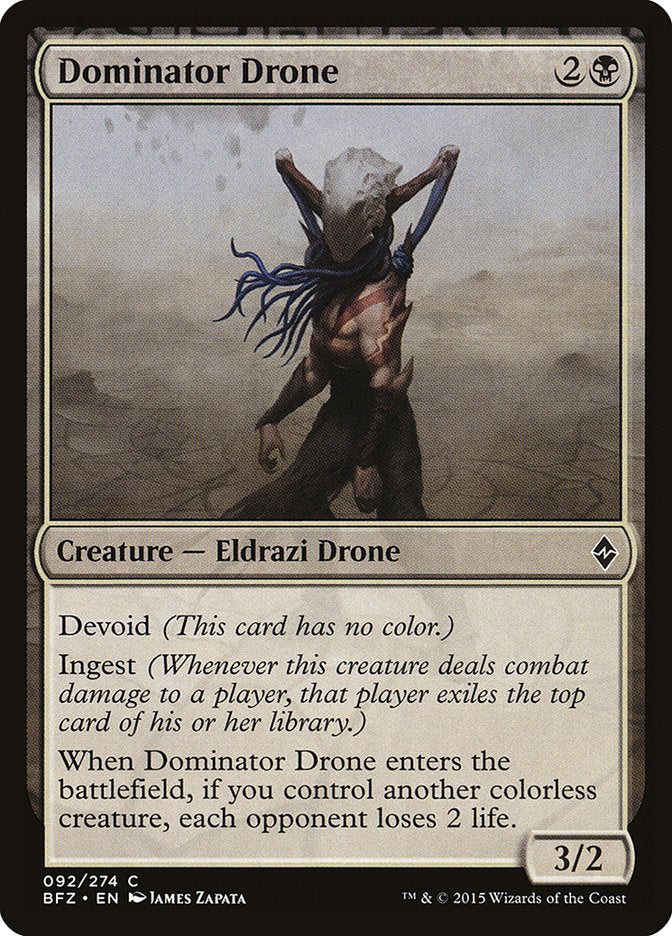 Dominator Drone 92/274 (Battle for Zendikar) 