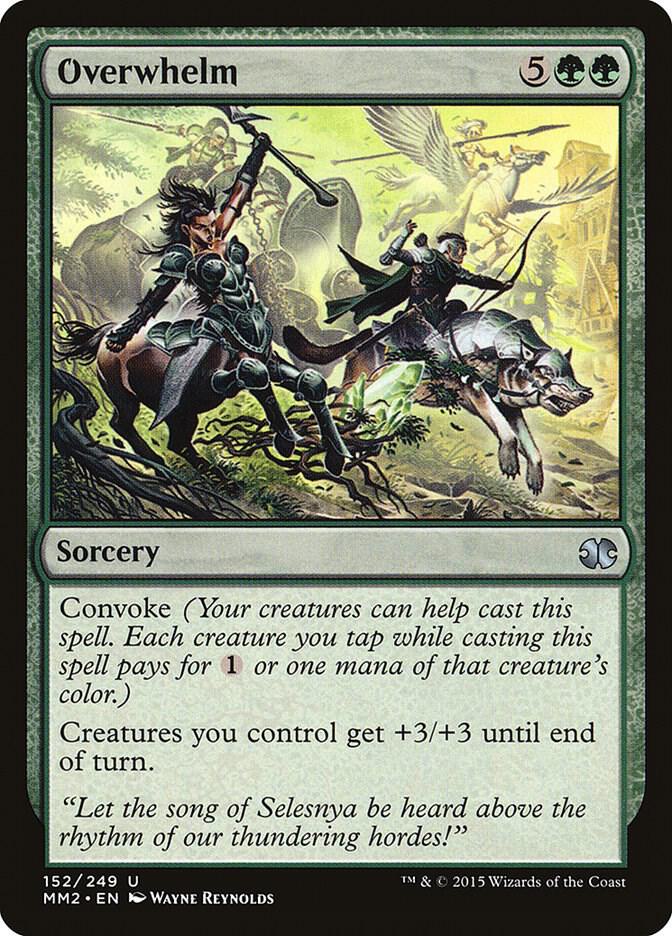 Overwhelm 152/249 (Modern Masters 2015) 