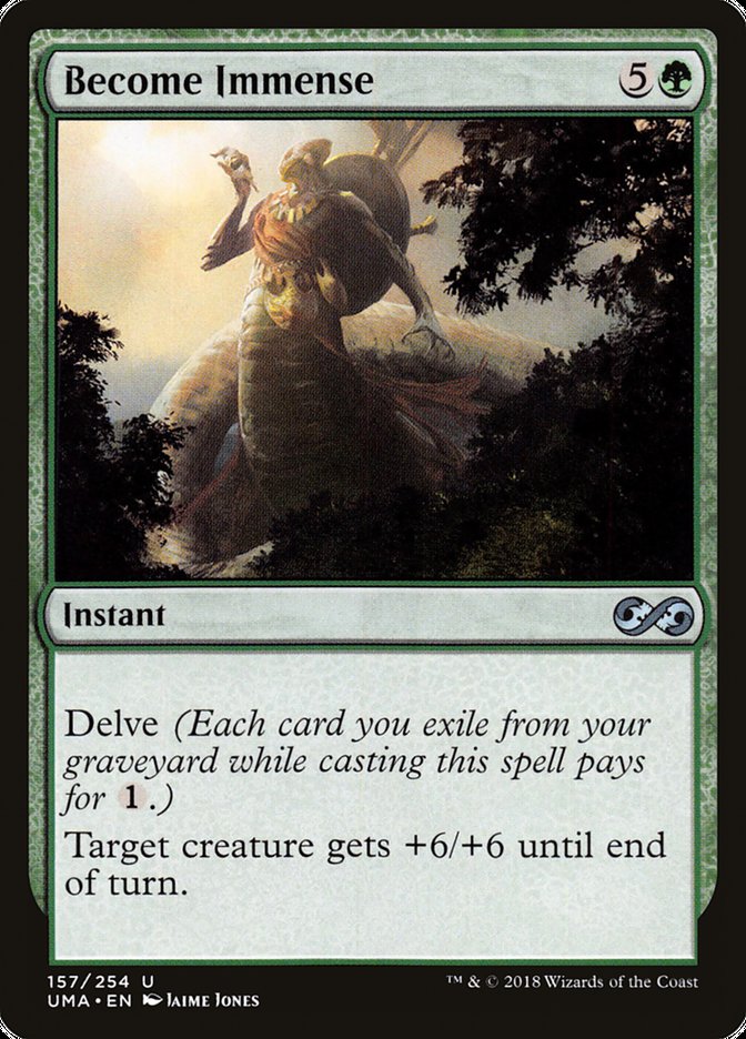Become Immense 157/254 (Ultimate Masters) 