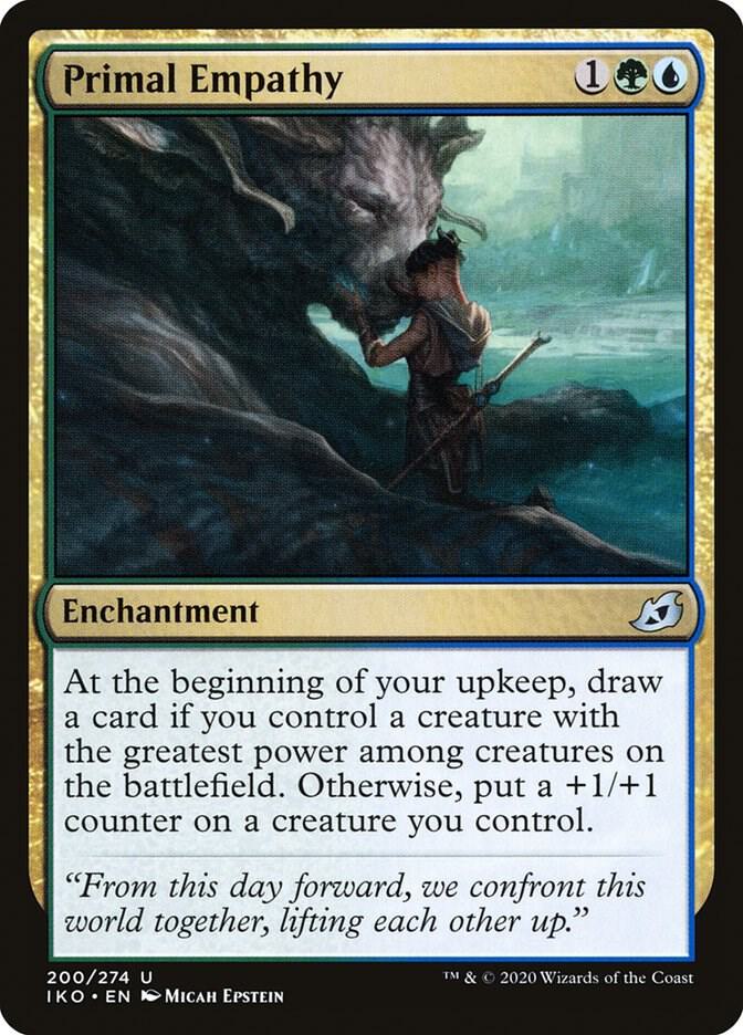 Primal Empathy 200/274 (Ikoria: Lair of Behemoths)  - Foil