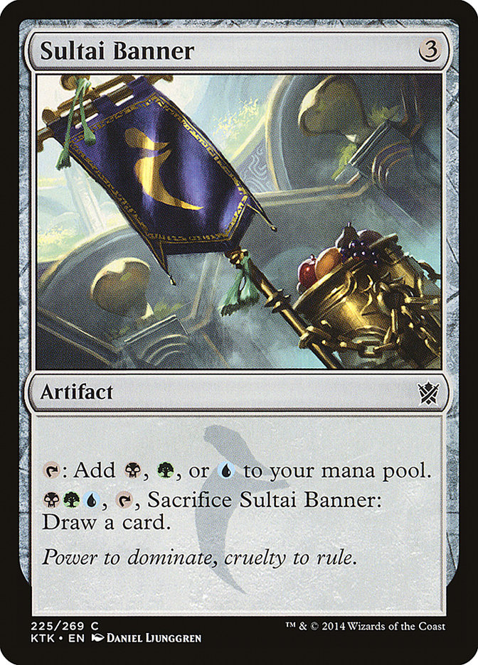 Sultai Banner 225/269 (Khans of Tarkir) 
