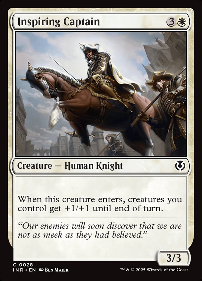 Inspiring Captain 28/287 (Innistrad Remastered) 