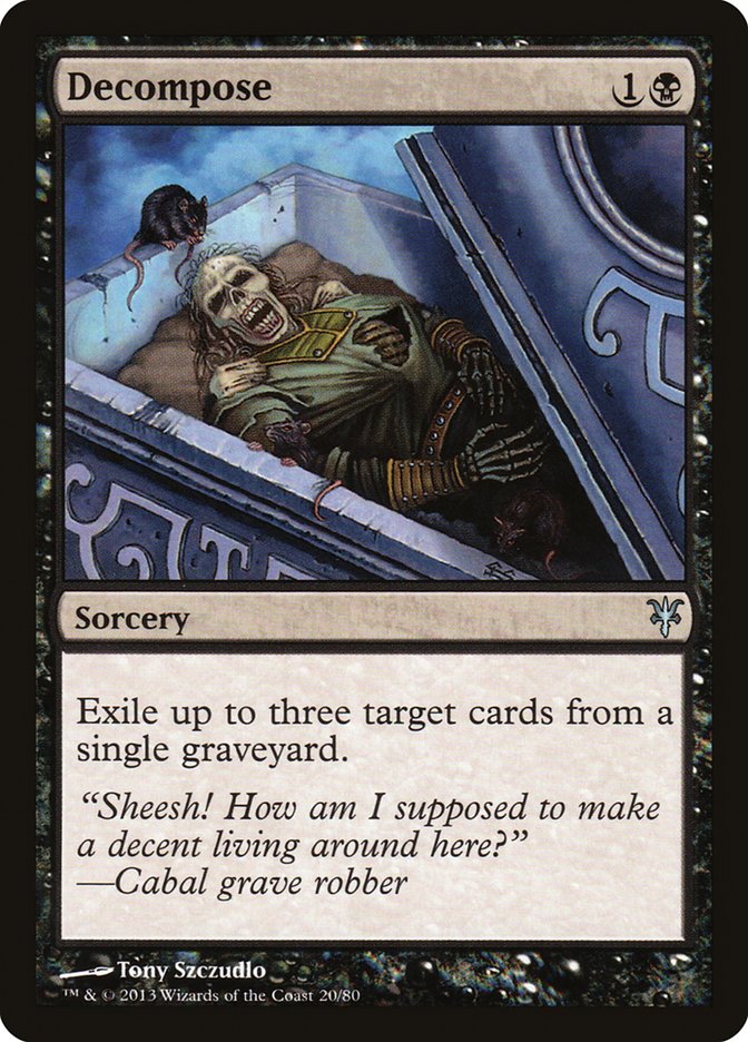Decompose 20/80 (Duel Decks: Sorin vs. Tibalt) 