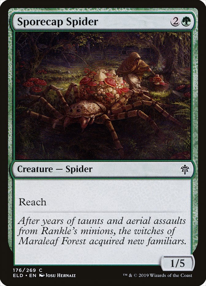 Sporecap Spider 176/269 (Throne of Eldraine) 
