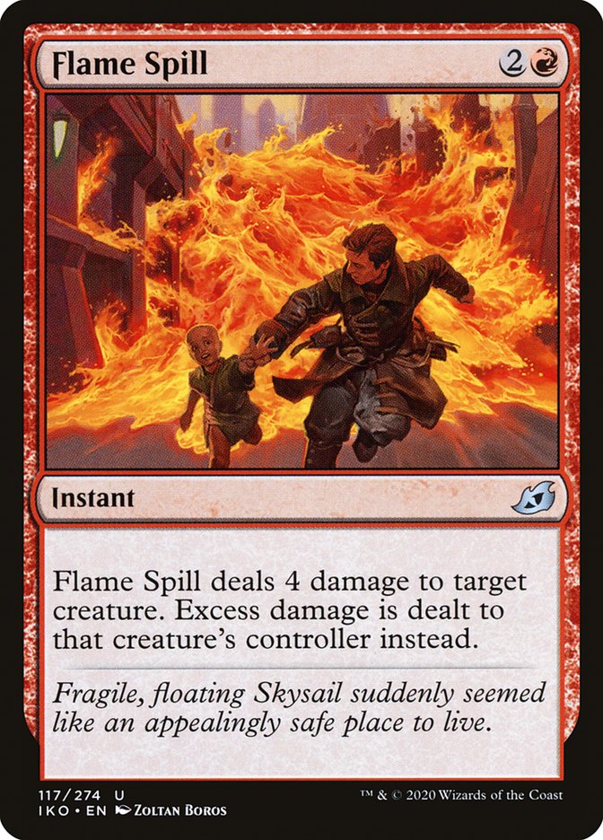 Flame Spill 117/274 (Ikoria: Lair of Behemoths) 