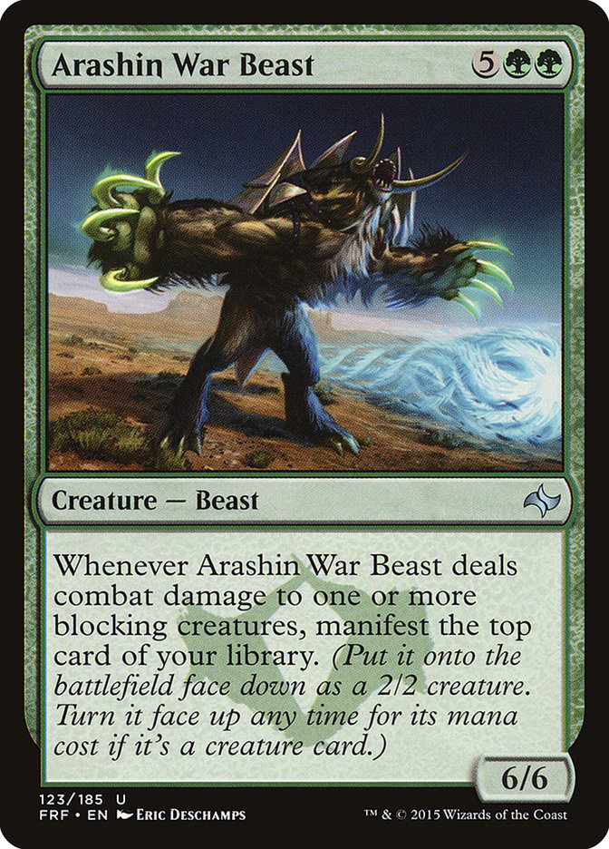 Arashin War Beast 123/185 (Fate Reforged) 